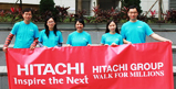 picture: Hitachi Group 2011 Walk for Millions Activity