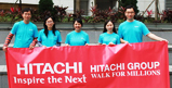 picture: Hitachi Group 2011 Walk for Millions Activity